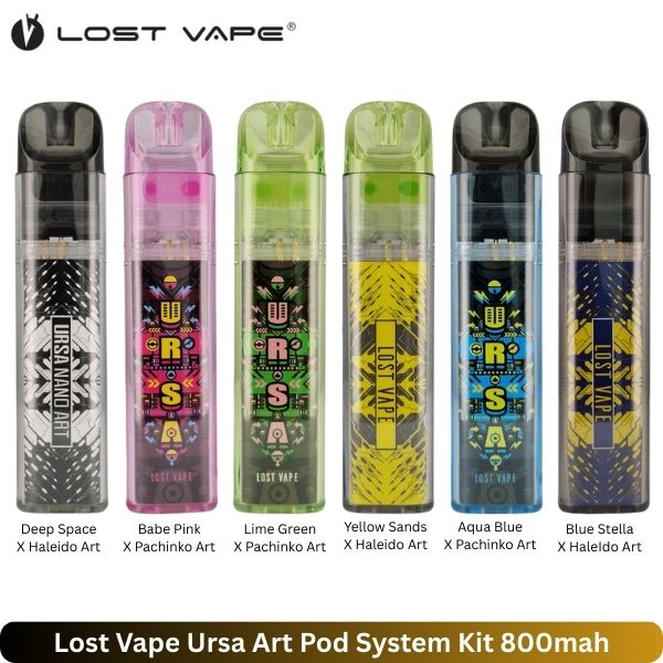 Lost Vape Ursa Art Pod System Kit 800mah