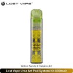 Lost Vape Ursa Art Pod System Kit Yellow Sands 800mah