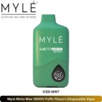 Myle Meta Max 18000 Puffs Flavors Iced Mint