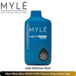 Myle Meta Max 18000 Puffs Flavors Iced Tropical Fruit