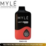 Myle Meta Max 18000 Puffs Flavors Peach Ice