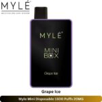 Myle Mini Disposable 1500 Puffs Grape Ice 20MG