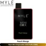 Myle Mini Disposable 1500 Puffs Peach Mango 20MG