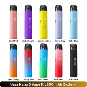 Ursa Nano S Vape Kit 800 mAh Battery