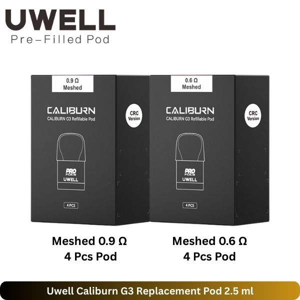 Uwell Caliburn G3 Replacement Pod 2.5 ml