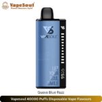 Vapesoul 40000 Puffs Disposable Vape Flavours Guava Blue Razz