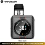 Vaporesso Xros 5 Nano Vape Kit Black Satin