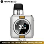 Vaporesso Xros 5 Nano Vape Kit Yellow Satin