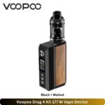 Voopoo Drag 4 Kit Black + Walnut