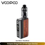 Voopoo Drag 4 Kit Gun Metal + RoseWood