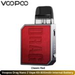 Voopoo Drag Nano 2 Vape Kit Classic Red