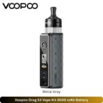 Voopoo Drag S3 Vape Kit Metal Gray