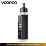 Voopoo Drag S3 Vape Kit Spray Black