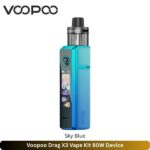 Voopoo Drag X3 Vape Kit Sky Blue