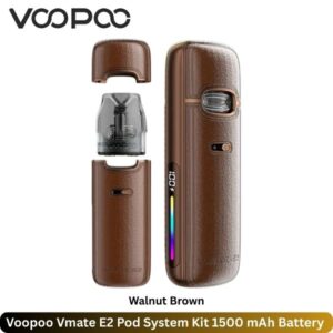 Voopoo Vmate E2 Pod System Kit Walnut Brown