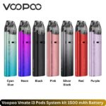 Voopoo Vmate i3 Pods System kit 1500 mAh Battery