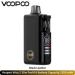 Voopoo Vrizz 2 30w Pod Kit Black Leather