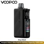 Voopoo Vrizz 2 30w Pod Kit Onyx Black