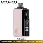 Voopoo Vrizz 2 30w Pod Kit Pink Leather