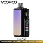 Voopoo Vrizz 2 30w Pod Kit Sunset Purple