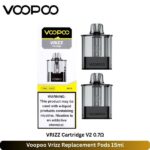 Voopoo Vrizz Replacement Pods 15ml V2 0.7Ω