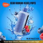 Vozol Gear Shisha 40000 Blue Razz Ice
