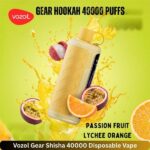 Vozol Gear Shisha 40000 Passion Fruit Lychee Orange
