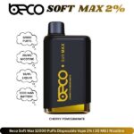 Beco Soft Max 12000 Puffs Disposable Vape 2% Cherry Pomegranate