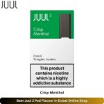 Best Juul 2 Pod Flavour Crisp Menthol In Dubai Online Shop