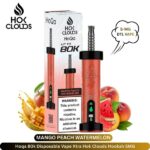 Hoqa 80k Disposable Vape Xtra Hok Clouds Hookah Mango Peach Watermelon
