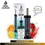 Hoqa 80k Disposable Vape Xtra Hok Clouds Hookah Martino White