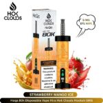 Hoqa 80k Disposable Vape Xtra Hok Clouds Hookah Strawberry Mango ice