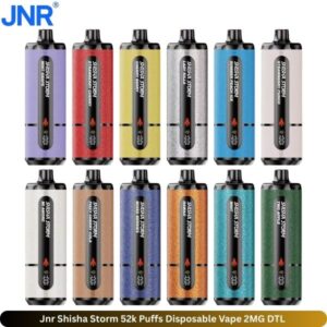 Jnr Shisha Storm 52k Puffs Disposable Vape 2MG Dtl