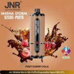 Jnr Shisha Storm 52k Puffs Disposable Vape Fizzy Cherry Cola