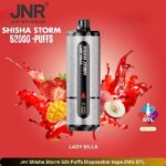 Jnr Shisha Storm 52k Puffs Disposable Vape Lady killa