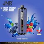 Jnr Shisha Storm 52k Puffs Disposable Vape Mixed Berries