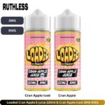 Loaded Cran Apple E-juice 120ml & Cran Apple Iced 3MG-6MG