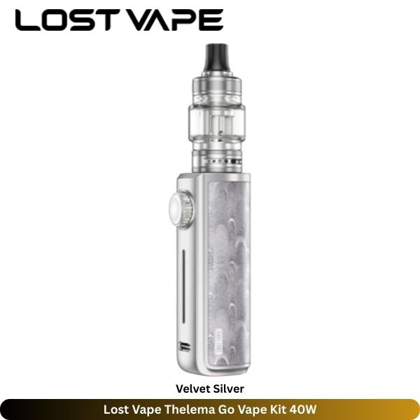 Lost Vape Thelema Go Vape Kit 40W Velvet Silver