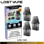 Lost Vape Ursa Nano Cartridge v3 Replacement 3Pcs 1.0Ω 2ml