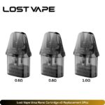 Lost Vape Ursa Nano Cartridge v3 Replacement 3Pcs