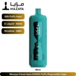 Mazaya Cloud Aura 50000 Puffs Mint Disposable Vape