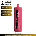 Mazaya Cloud Aura 50000 Puffs Strawberry Disposable Vape
