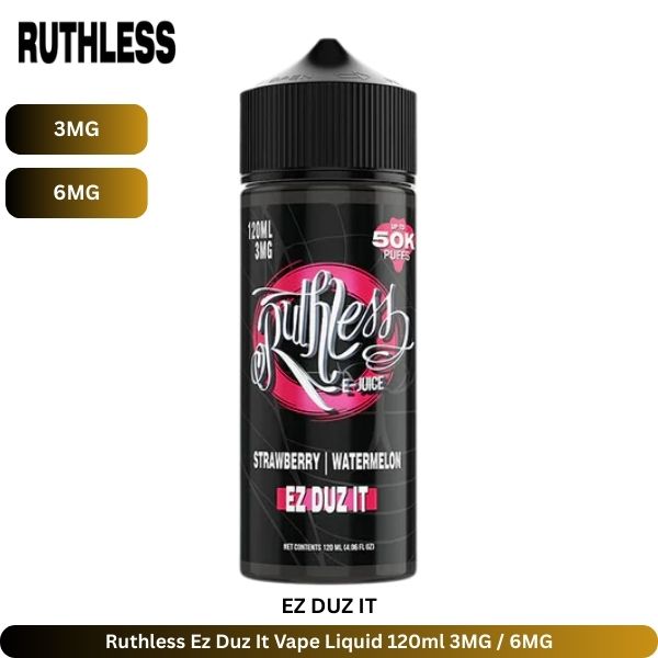 Ruthless Ez Duz It Vape Liquid 120ml