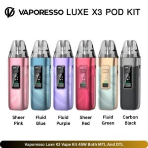 Vaporesso Luxe X3 Vape Kit 45W Both MTL And DTL