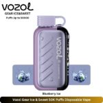 Vozol Gear Ice & Sweet 50K Puffs Blueberry Ice Vape