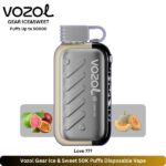 Vozol Gear Ice & Sweet 50K Puffs Love 777 Vape