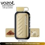 Vozol Gear Ice & Sweet 50K Puffs VCT Tobacco Vape