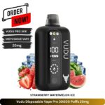 Vudu Disposable Vape Pro 30000 Puffs Strawberry Watermelon Ice