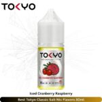 Best Tokyo Classic Salt Nic Iced Cranberry Raspberry Flavors 30ml