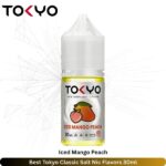 Best Tokyo Classic Salt Nic Iced Mango Peach Flavors 30ml